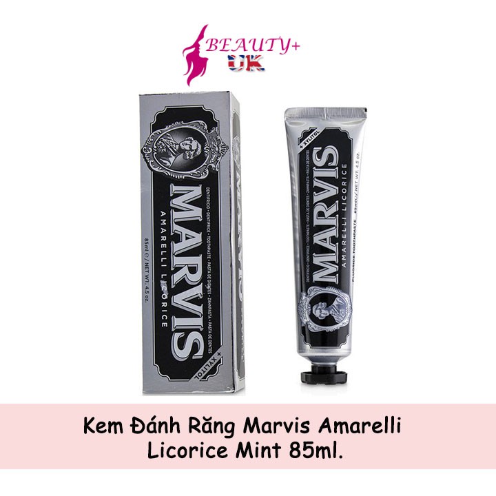 Kem Đánh Răng Marvis Amarelli Licorice 85ml