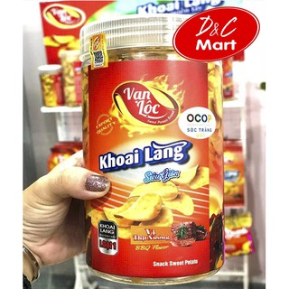 Snack khoai lang Vạn Lộc vị thịt nướng – 160g/hộp
