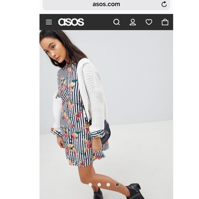 🧚🏿‍♀️🎀🧚🏿‍♀️ Đầm Asos Authen Sơ Mi Sọc cá tính Newtag🧚🏿‍♀️🎀🧚🏿‍♀️ | BigBuy360 - bigbuy360.vn