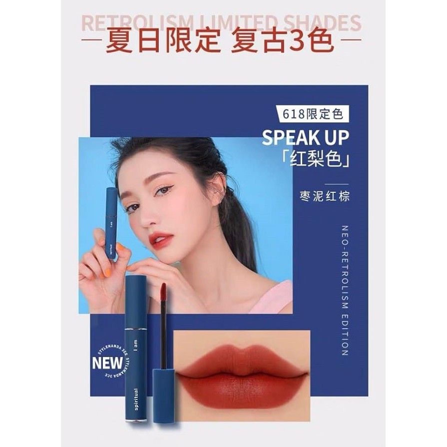 Son 3CE Speak Up ( Vỏ xanh ) STYLENANDA