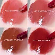 (CAM KẾT HÀNG AUTH, TEM HIDDEN TAG) Son bóng Romand Juicy Lasting Tint màu #19 Almond Rose