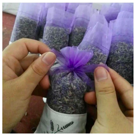 Túi thơm treo phòng, treo xe ô tô, túi nụ hoa khô lavender - Túi thơm nụ hoa LAVENDER cực thơm