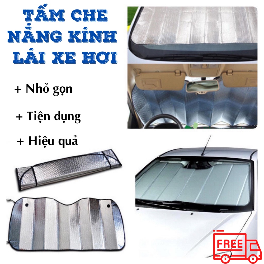 Che nắng ô tô , bạt che nắng kính lái ô tô xe hơi cách nhiệt hiệu quả chống tia UV ATILA SHOP