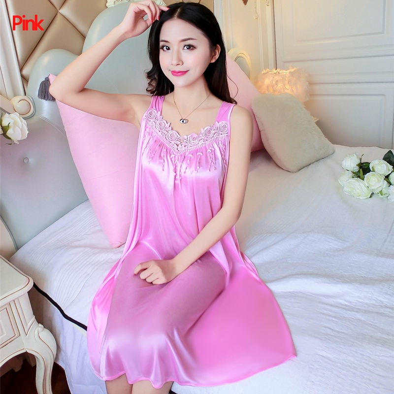 Đầm ngủ phi bóng dây sát nách thiết kế quyến rũ cho phái nữ | BigBuy360 - bigbuy360.vn