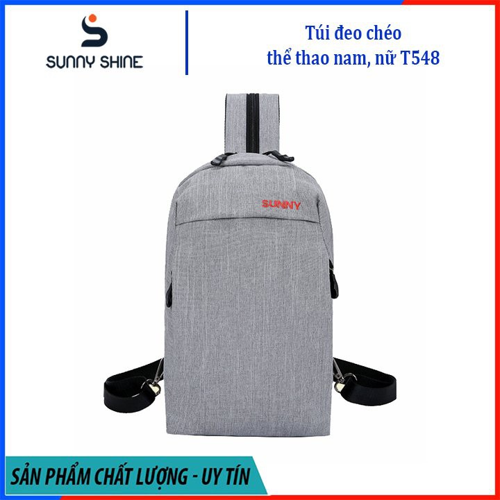 Túi đeo chéo nam, nữ, đeo được như balo chất liệu vải canvas chống nước, phong cách thể thao T548 | BigBuy360 - bigbuy360.vn