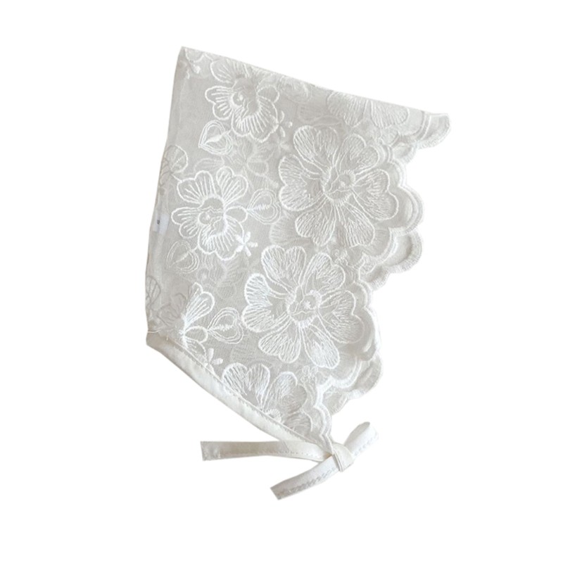 Mũ ren phong cách công chúa dễ thương cho bé gái