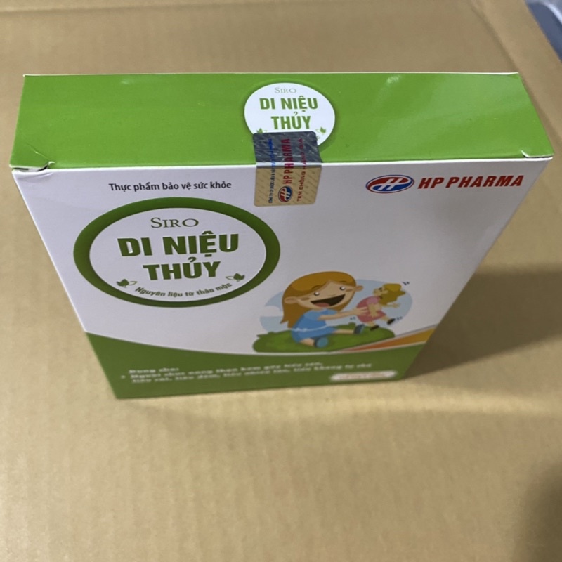 Siro đái dầm - Siro DI NIỆU THỦY giảm tình trạng đái dầm ra mồ hôi trộm tiểu đêm ở trẻ nhỏ và người lớn