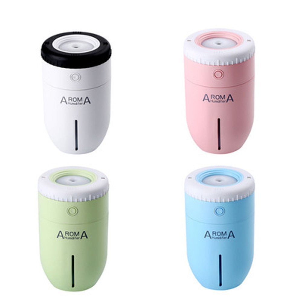 Máy phun sương tạo độ ẩm khuyếch tán tinh dầu Aroma 2019 4 màu thời trang🎁Tặng 10ml nước hoa