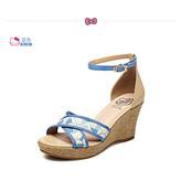 Giày đế xuồng Hello Kitty Wedges (Hàng hiệu săn sale)