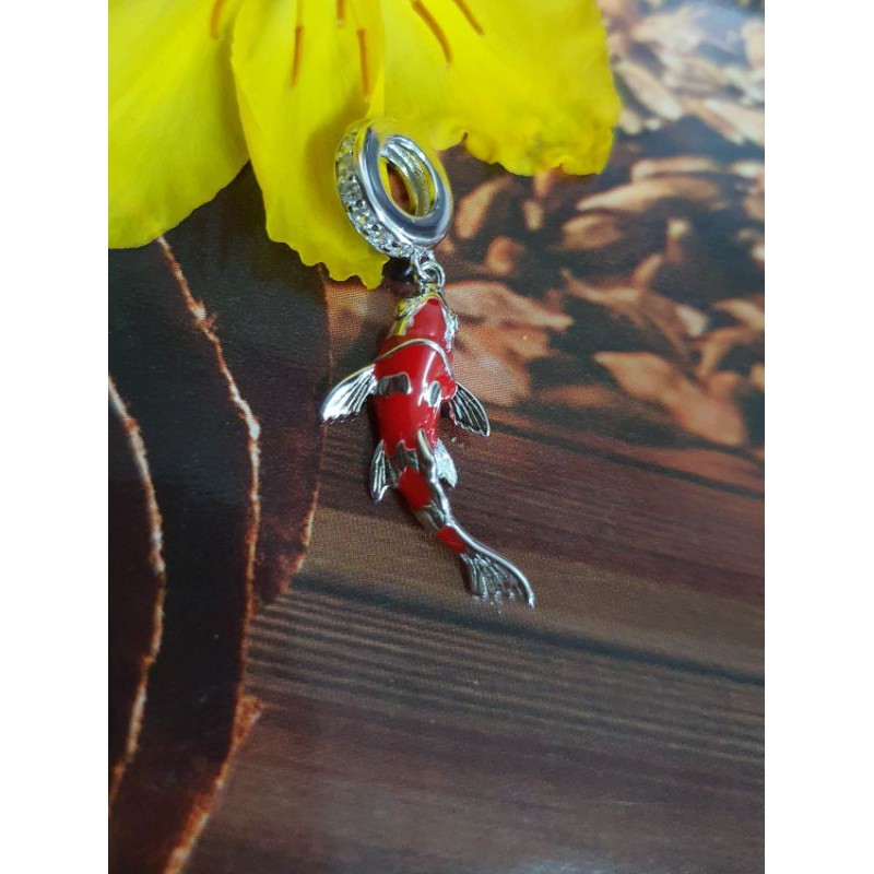Charm bạc 925 - cá
