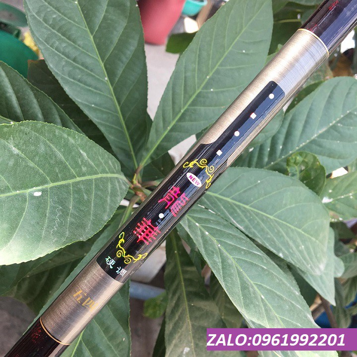 Cần Câu Tay Carbon GW 4m5 Chính Hãng Cán Keo-CẦN CÂU GW CHÍNH HÃNG