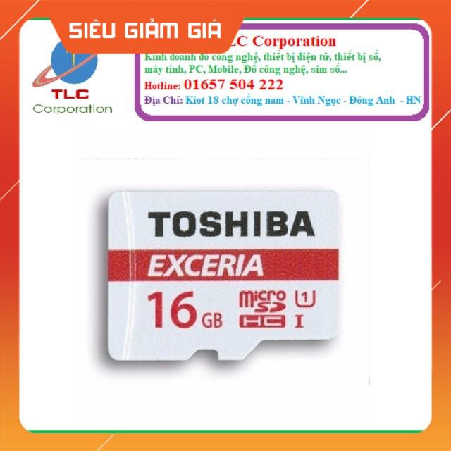 THẺ NHỚ 16GB TOSHIBA EXCERIA MICRO SDHC CLASS 10 48MB/S