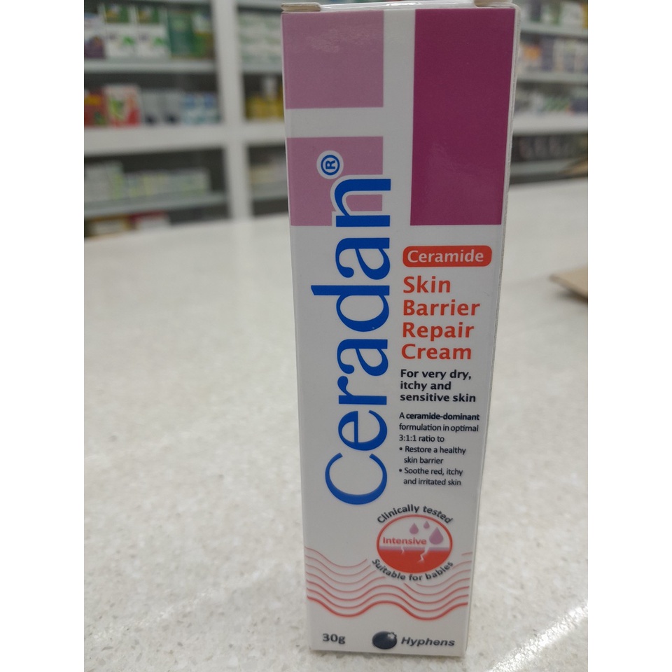 Kem dưỡng ẩm Ceradan (30g) phù hợp cho da khô, nhạy cảm
