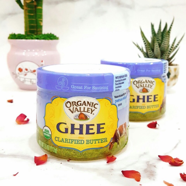 BƠ GHEE HỮU CƠ ORGANIC VALLEY 212G