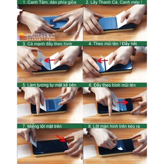 Miếng dán màn hình Samsung Note 10+/ Note 9/ Note 8/ Note 20/ S21 Ultra/ S10/ S10+ Plus