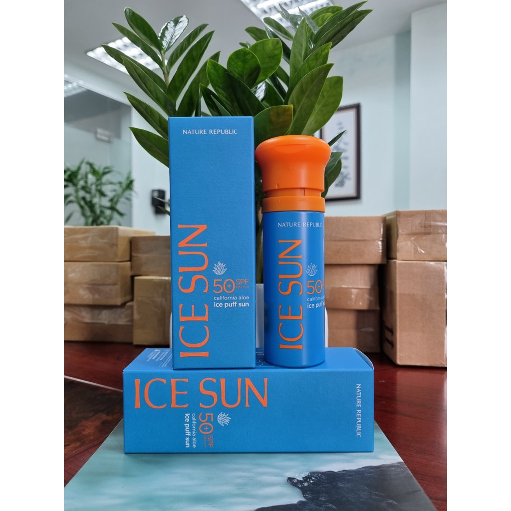 Kem Chống Nắng Ice Sun Nature Republic SPF 50 PA+++