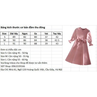(Ảnh thật)Váy xinh mùa thu
