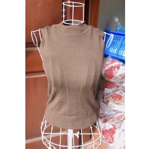 Áo len nữ sát nách mặc ôm dáng,vải len mịn  freesize từ 40-58kg mã ALNSN | BigBuy360 - bigbuy360.vn