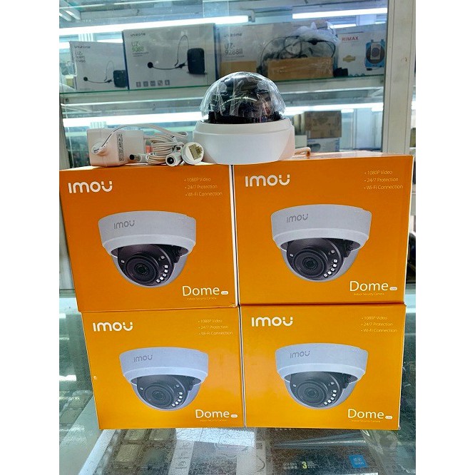 Camera IP Wifi Dome IMOU D22P D42P 2MP 4MP 1080p QHD(4K) FULL HD