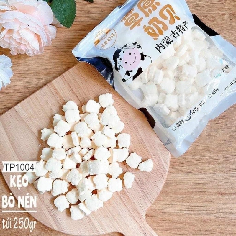Kẹo Sữa Bò Nén Gói 250gram