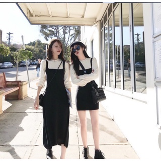 Váy nữ đẹp💕FREESHIP💕Váy len dáng dài thu đông phong cách Vintage cổ điển xinh xắn