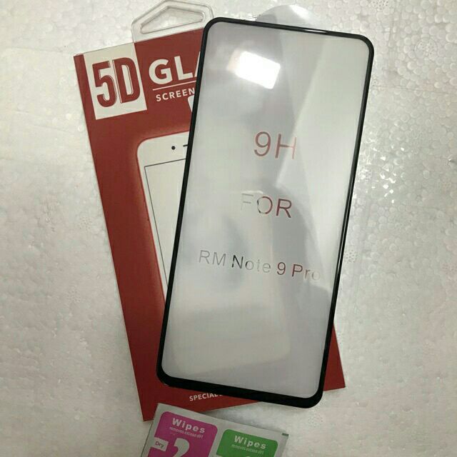 Kính cường lực xiaomi redmi note 9 / note 9s / redmi note 9 pro full keo 5D xịn