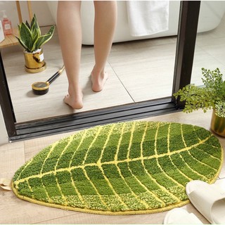 Thảm Chiếc Lá Xanh Lông Cừu