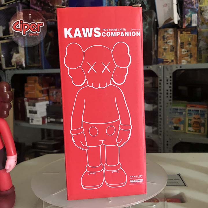 Mô hình Kaws 8in - 20cm - Đỏ - Figure Mand Kaws