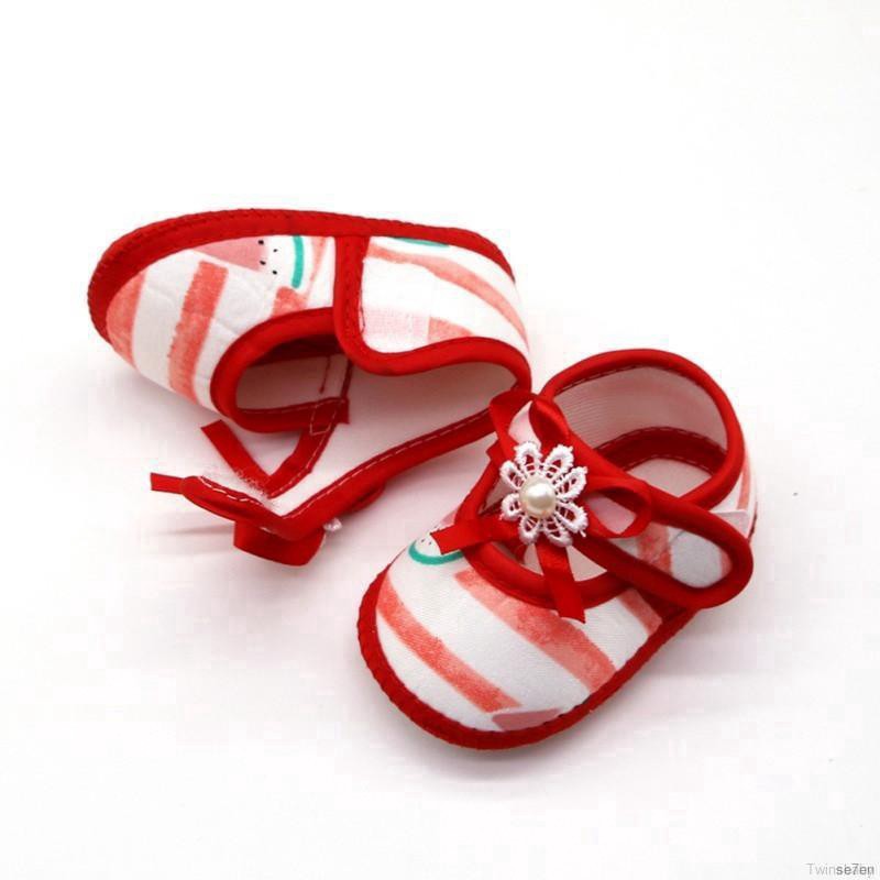 Giày tập đi cotton mềm mại dễ thương cho bé