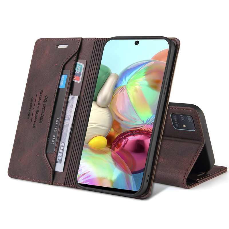 Samsung A51 mobile phone case A81 set Galaxy a71 flip 5g leather case m protective case a7160 case a915 men's and women's a815