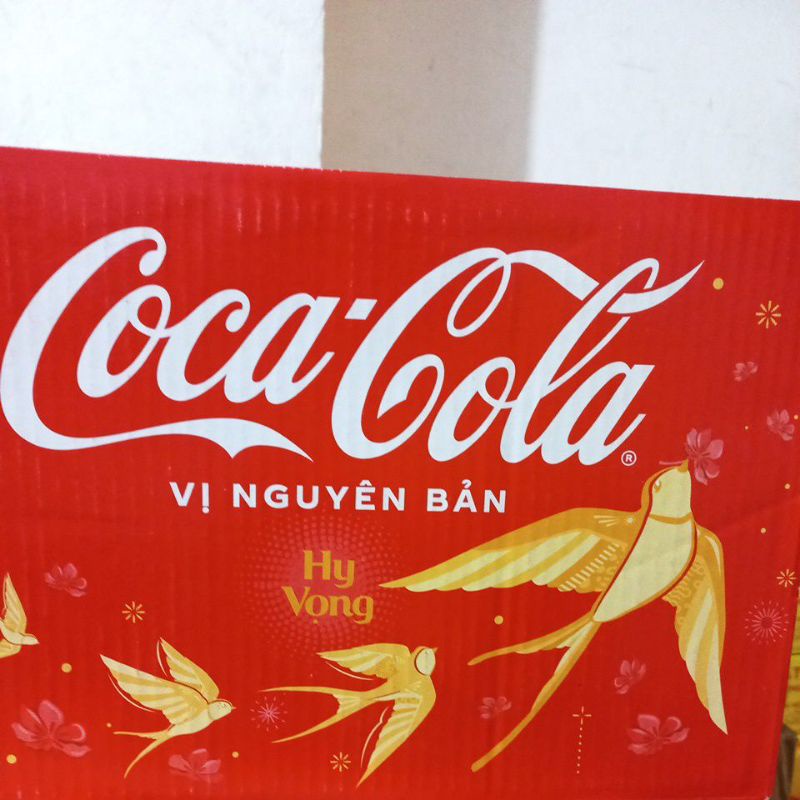 Thùng nước Coca cola  48 lon * 330ml vị nguyên bản