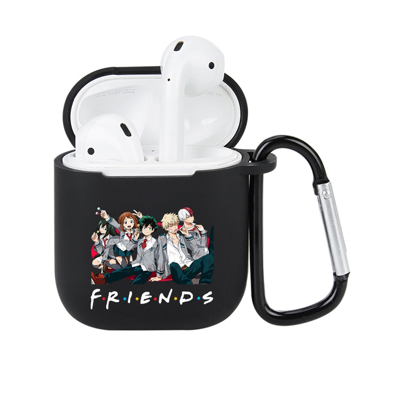 Vỏ Bảo Vệ Hộp Sạc Tai Nghe Airpods Thế Hệ 2 Hình My Hero Academia Ốp