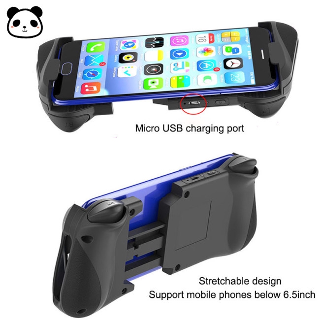 Bluetooth 4.0 Gamepad PUBG Controller PUBG Mobile Triggers Joystick Wireless Joypad for iPhone XS