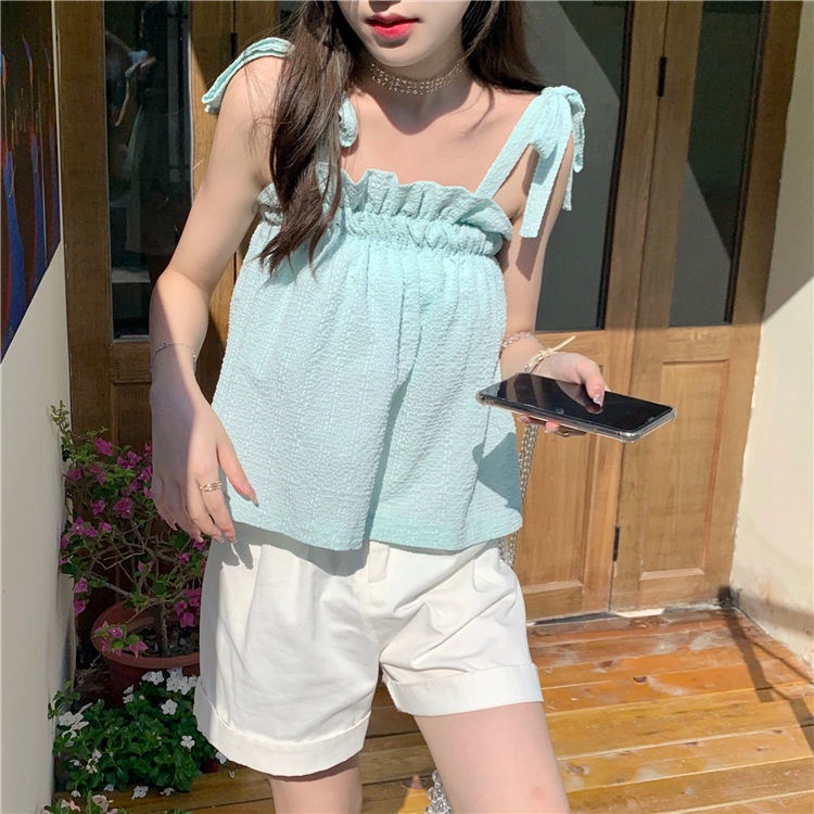 Áo Không Tay Dáng Rộng Phong Cách Thời Trang Mới Cho Nữ