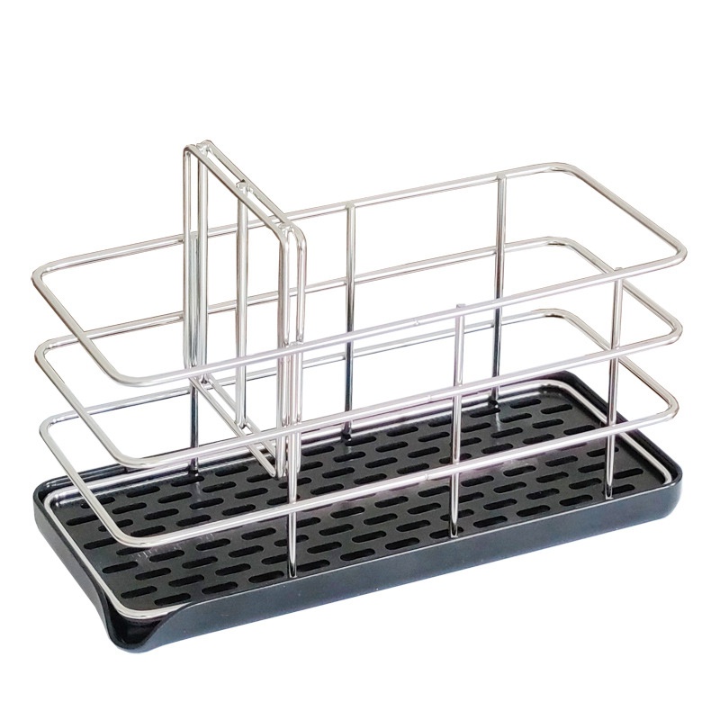 Giá Đỡ Xà Phòng / Mút Rửa Chén Bằng Thép Không Gỉ Tiện Dụng Cho Nhà Bếp
