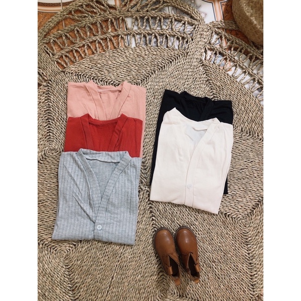 🦋XẢ HÀNG🦋ÁO LEN CADIGAN DÀI TAY🦋ÁO LEN NỮ TAY DÀI DÀY DẶN CHẤT VẢI LEN TĂM🦋 | BigBuy360 - bigbuy360.vn