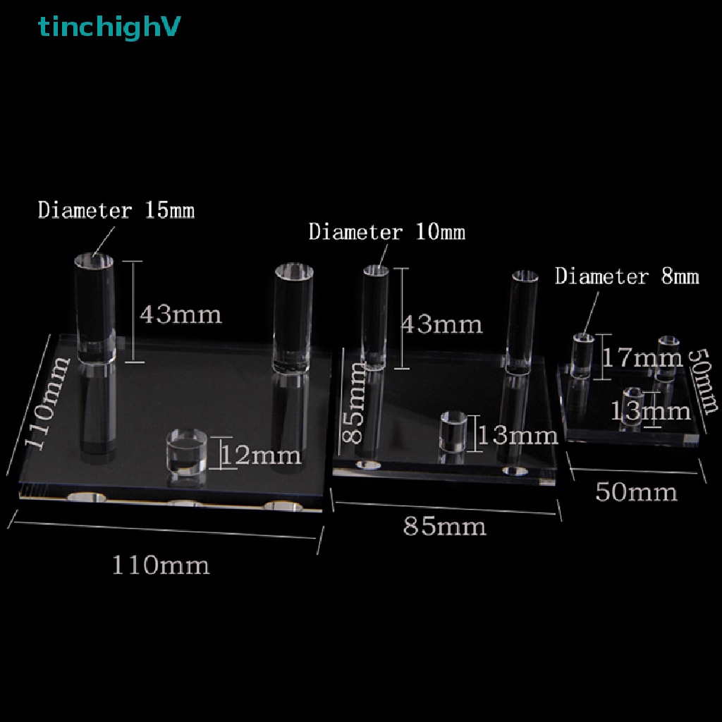 [TinchighV] Giá Đỡ Trưng Bày Khung Ảnh / Trang Sức Hạt Đá Quý Bằng acrylic Hình Cầu [Mới]