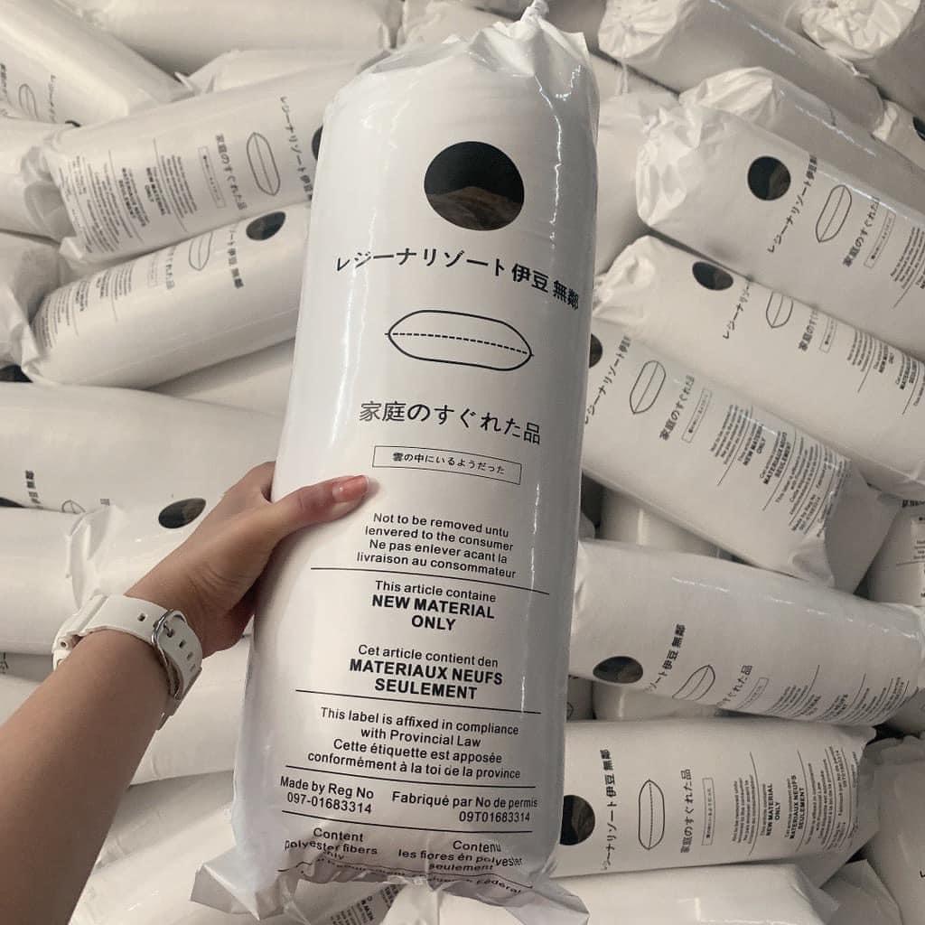 Ruôt gối lông vũ kháng khuẩn nhập khẩu Nh.ật B.ản LIDA.CO cao cấp kích thước 50x70cm