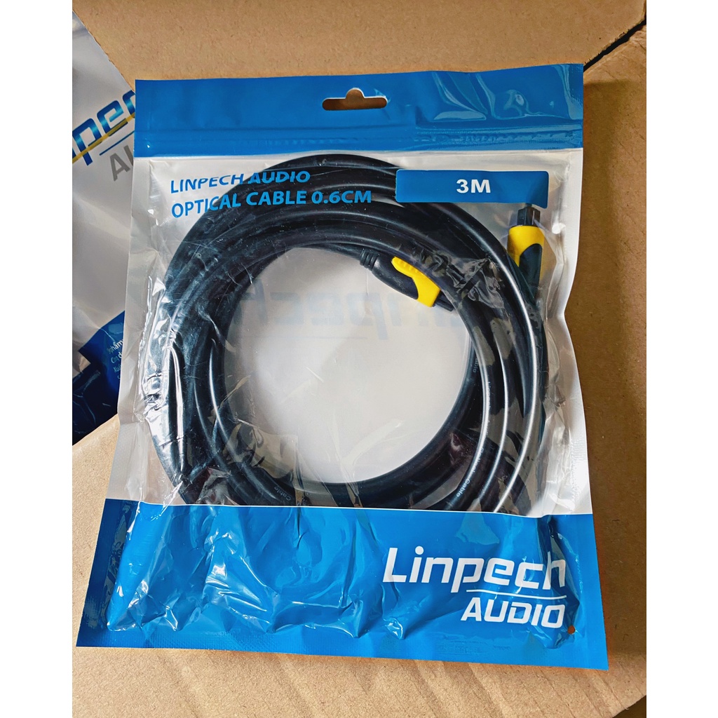 Dây Quang Âm Thanh Cao Cấp. Dây Quang Optical Chính Hãng Linpech Từ 1,5m Đến 5m