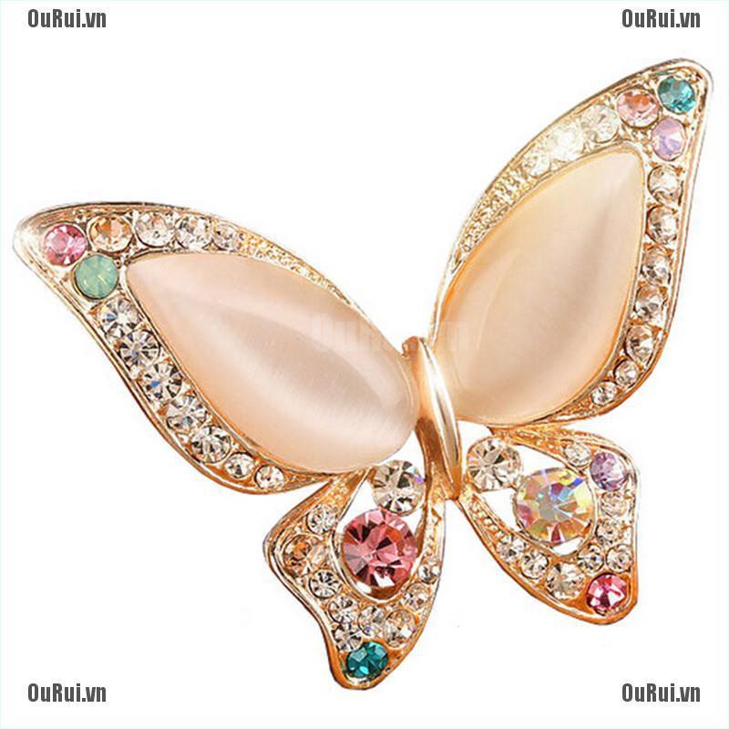Ghim Cài Áo Hình Bướm Thời Trang