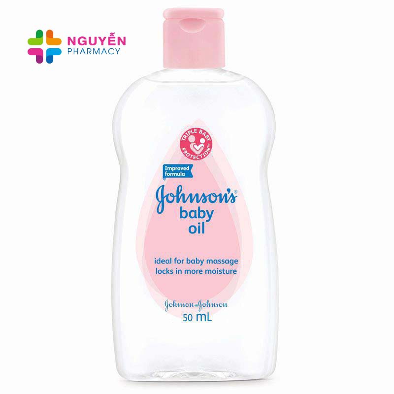 Dầu mát xa, dưỡng ẩm - Johnson's Baby Oil