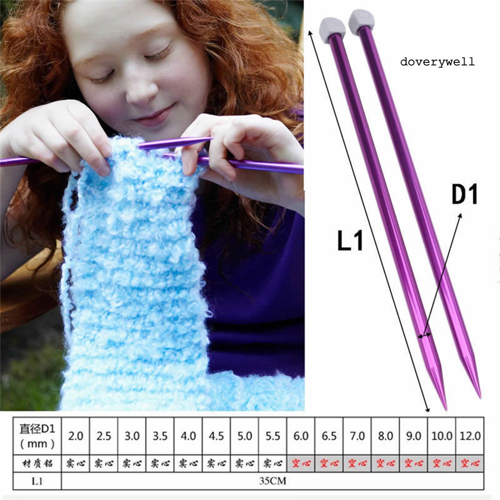 2 kim móc len bằng nhôm DIY tiện dụng