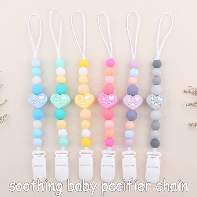 Kẹp Núm Ti Giả Bằng Silicone Hình Trái Tim Cho Bé