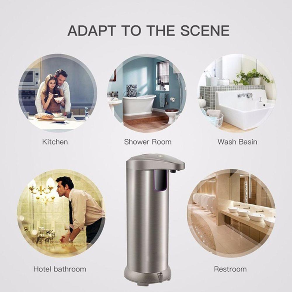 Giá Đỡ Chai Xà Phòng Rửa Tay Không Cần Chạm Tiện Dụng Cho Phòng Tắm