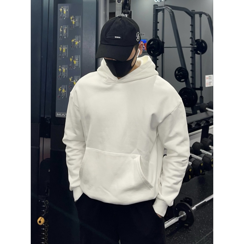 Áo Hoodie Nỉ Mũ 2 lớp Túi Trước Phong Cách UNISEX Fom Rộng - Lịch Sự Thoải Mái  Ấm Áp Mùa Đông 2022