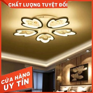 Đèn ốp trần - đèn led ốp trần 5 cánh hoa mai v34