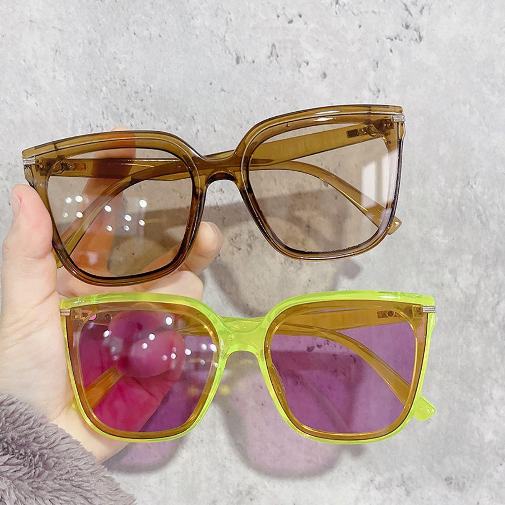 Kính Mát Gọng Vuông Chống Bức Xạ Chống Bức Xạ Phong Cách Hàn Quốc Cổ Điển Thời Trang Cho Nam Và Nữ