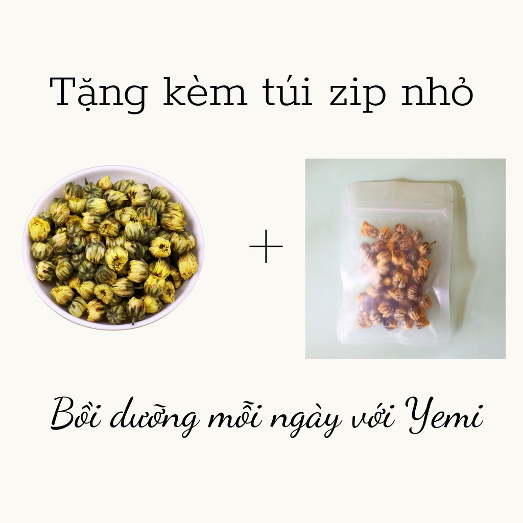 Trà Hoa Cúc thượng hạng YEMI pha mật ong để detox, thải độc, thanh nhiệt, ngủ ngon | BigBuy360 - bigbuy360.vn