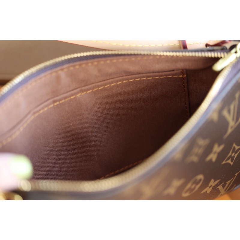 Túi nữ LV monogram dáng kẹp nách bản super size 20cm