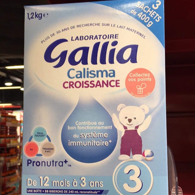 Gallia calisma số 3 (12m-3y) sữa cao cấp của Pháp